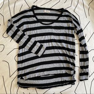 Madewell Striped Long-Sleeve Top